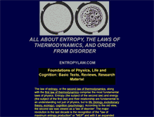 Tablet Screenshot of entropylaw.com
